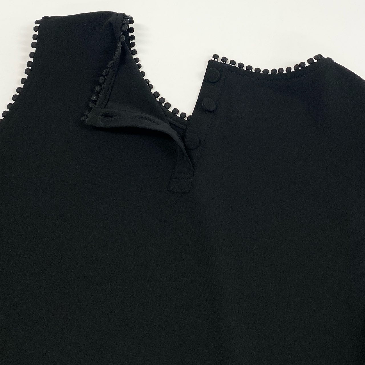 38k26 《美品》 TOKUKO 1er VOL トクコプルミエヴォル ノースリーブワンピース ロングワンピース レース切替 伸縮ストレッチ 9 ブラック レディースu02t