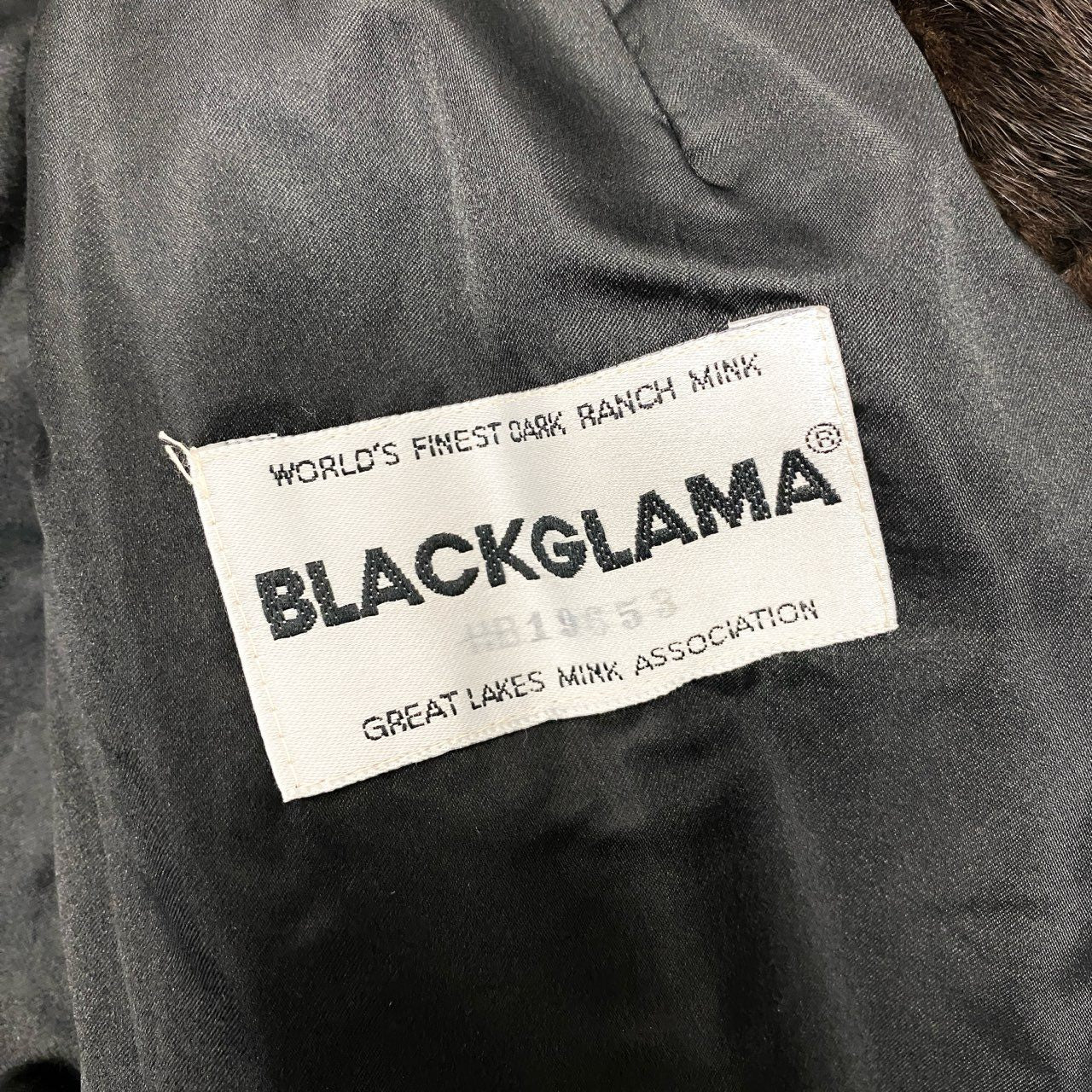 57c2 EMBA エンバ BLACKGLAMA ブラックグラマ 斜め段 マホガニーミンク ロングコート F ブラウン 最高級本毛皮 Mink Fur Long Coatt18r