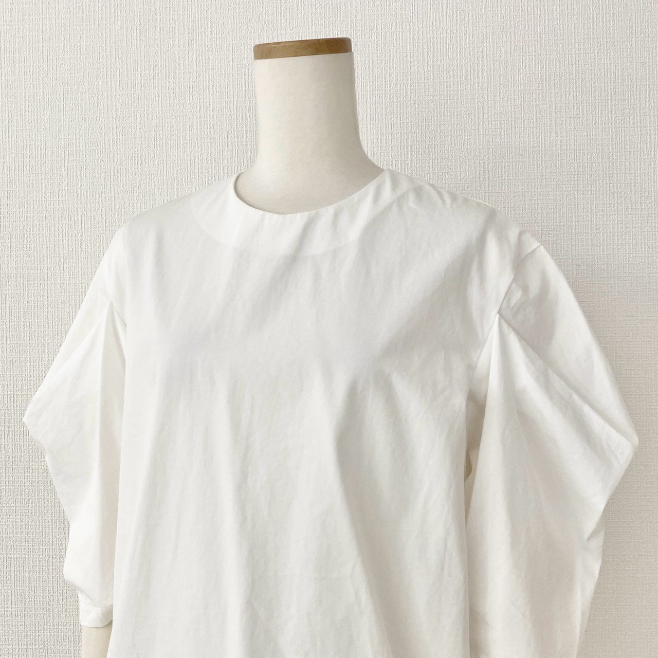 42i20 L'Appartement アパルトモン Hello Bonjour ハローボンジュール Feminity Blouse ブラウス シャツ ホワイト トップス 日本製 レディース 女性用