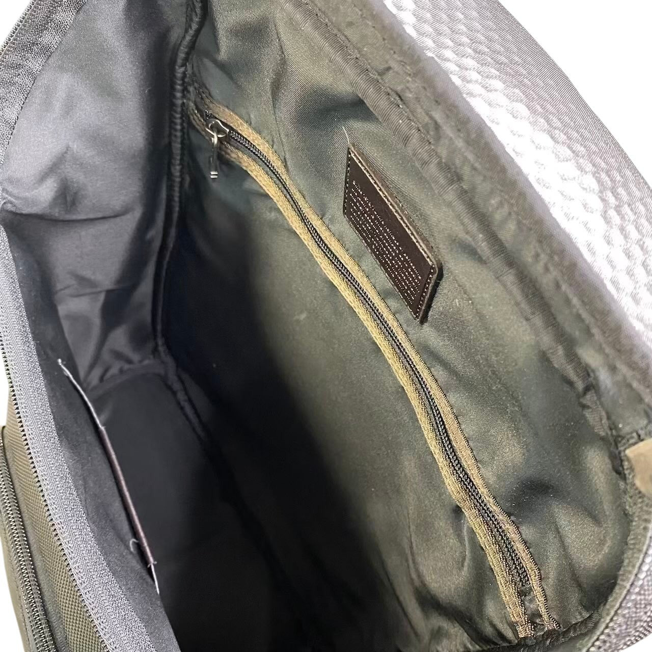 c23 TUMI トゥミ ソーンヒル バックパック リュック ビジネスバッグ ブラック/ブラウン キャンバス/レザー メンズ 鞄k02i