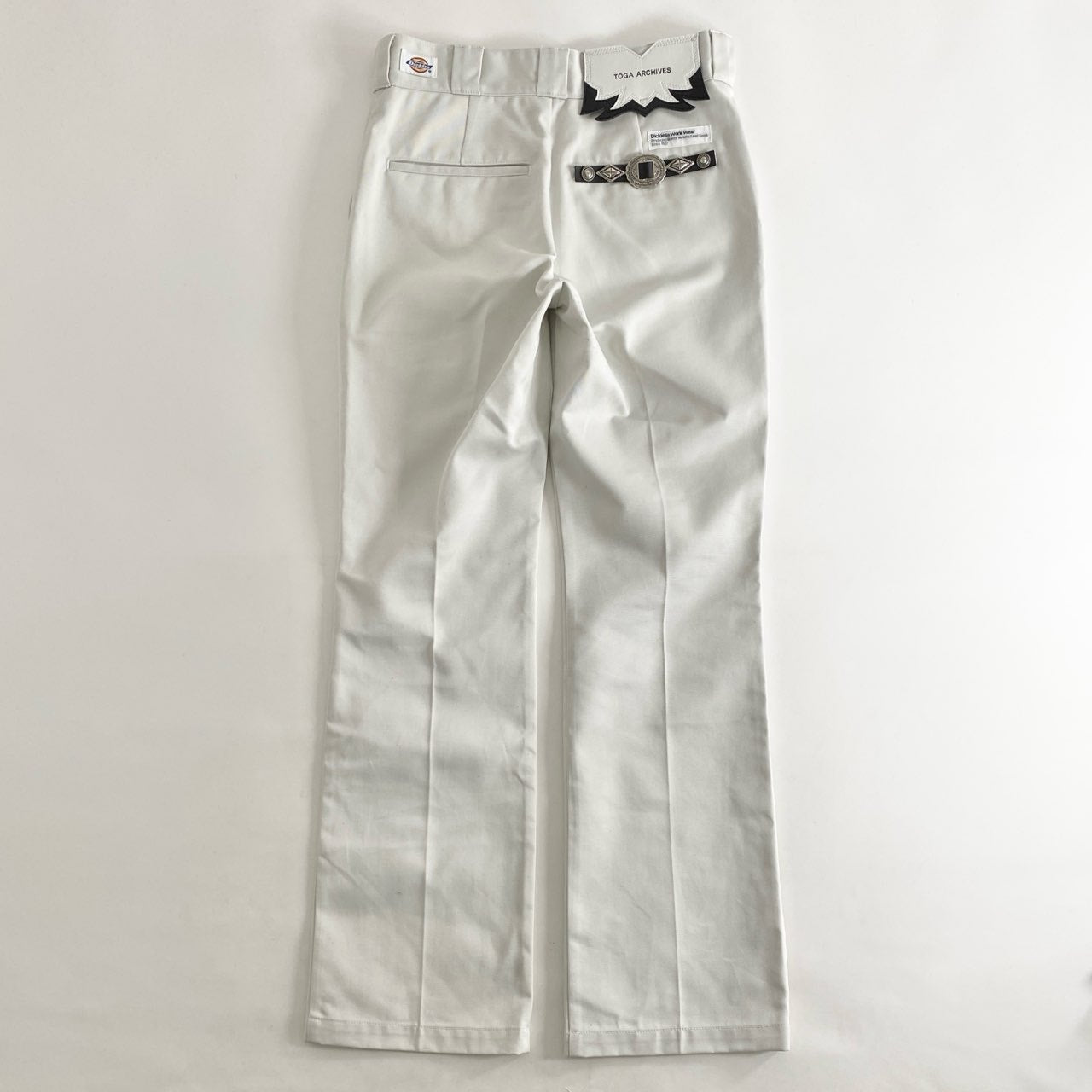 67i5 TOGA ARCHIVES Dickies トーガアーカイブス ディキーズ Flare pants dickies sp フレアパンツ ボトムス  TC12-FF502 36 ライトグレー