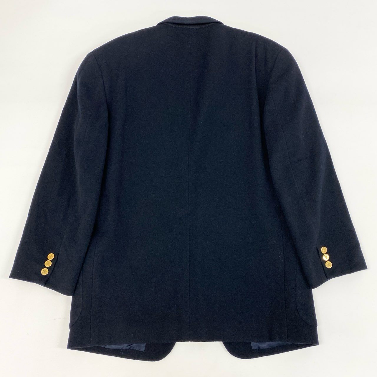 美品　エンポリオアルマーニ　ラメ　ジップアップジャケット紺 美品 エンポリオアルマーニ ラメ ジップアップジャケット紺