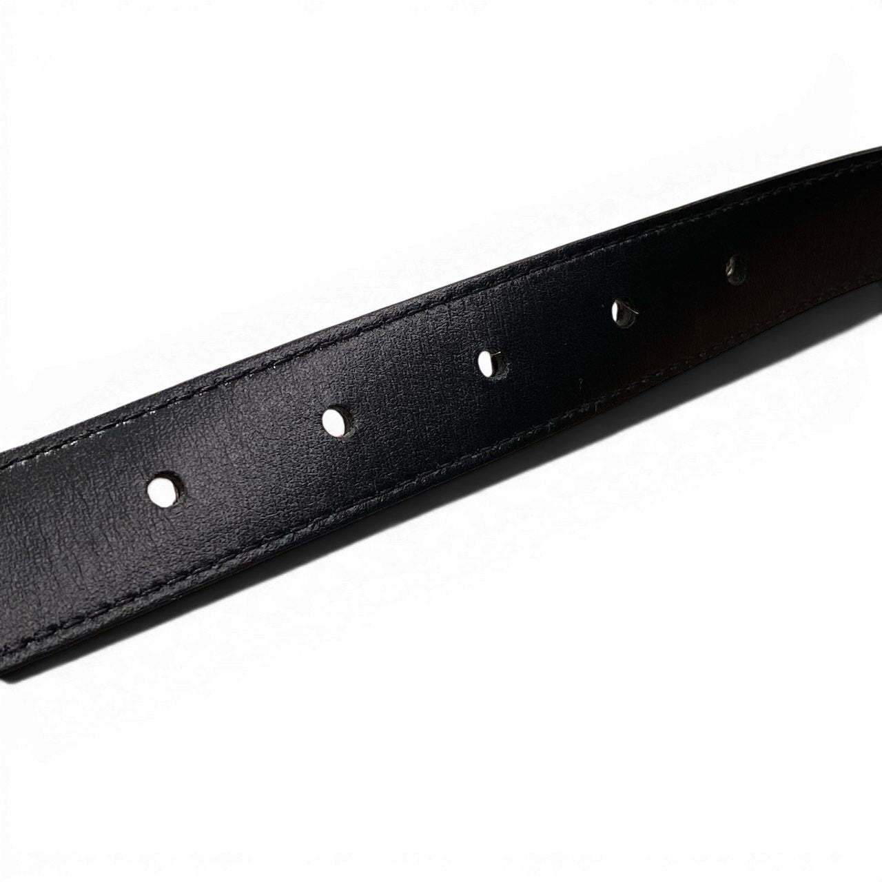 f10 【美品】 DOLCE&GABBANA ドルチェアンドガッバーナ レオパード柄 ハラコベルト 80CM / 32INCH ブラウン系 ゴールド レディース 女性用u02t