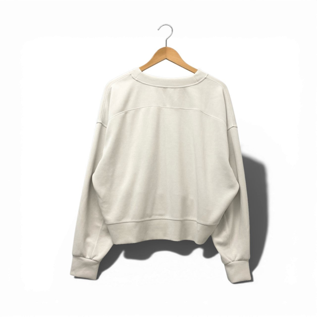 38c3 lululemon ルルレモン ロングスリーブ プルオーバー トップス トレーニングウェア レディース 女性服 サイズ10 170/96A ホワイト系u02t