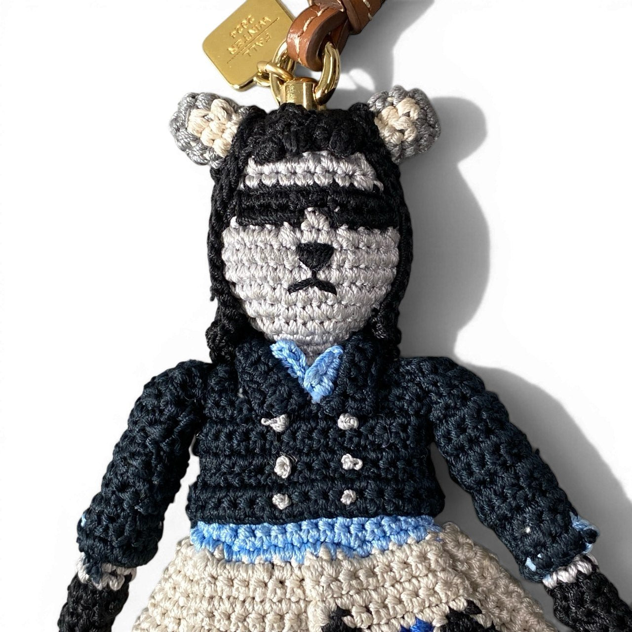 d9 miu miu ミュウミュウ テクニカルヤーン トリック キーホルダー バッグチャーム アーカイブルック クロシェ風トリックk02i