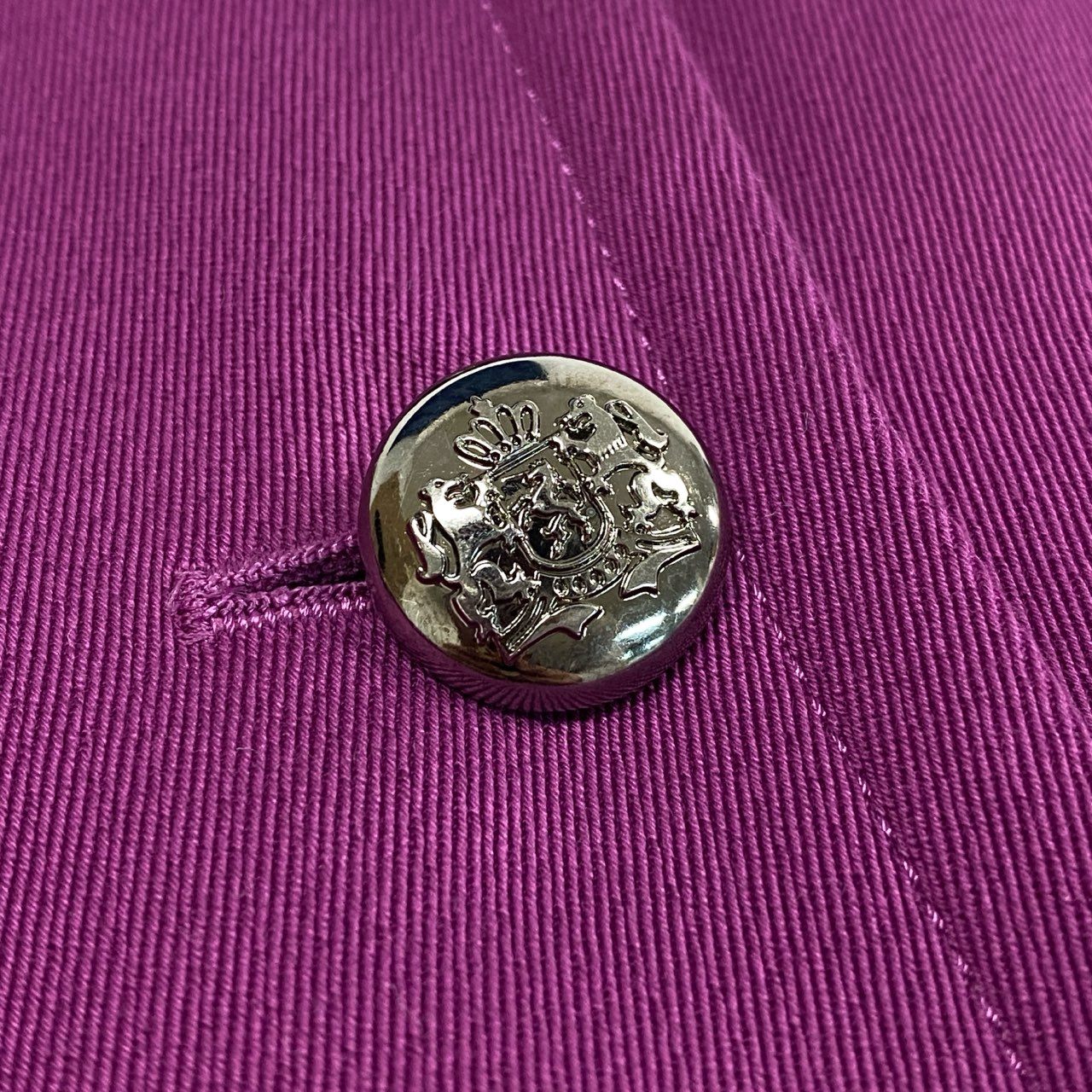 84L19 【美品】Grace Class グレースクラス ライナー付き ケープコート ロングコート 日本製 36サイズ パープル レディースu02t