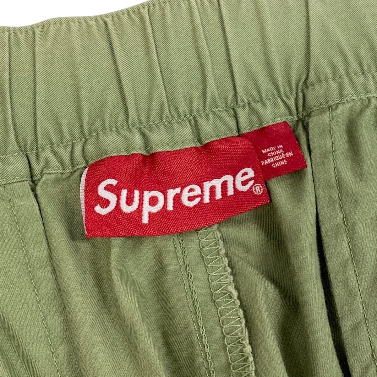 6g2 Supreme シュプリーム 23aw Chinch Pant シンチパンツ ボトムス サイズL オリーブ コットン100％ メンズ 紳士服o07t
