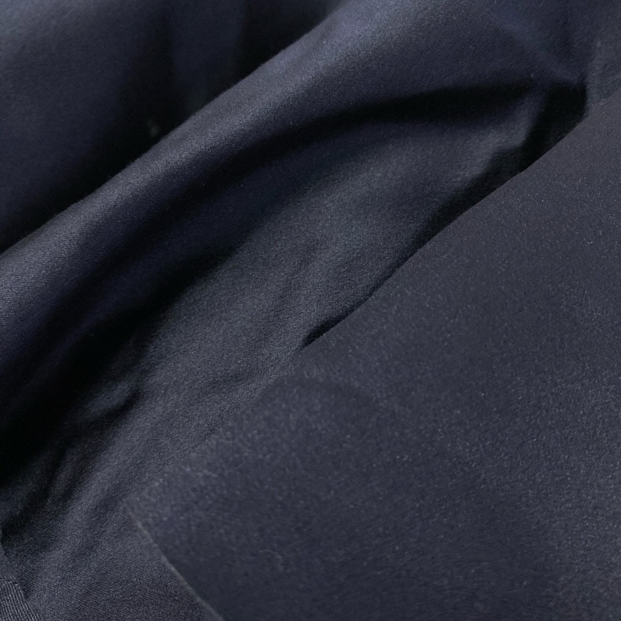 Af9 【新品保管品】COMME des GARCONS  2025年 フリル変形デザインスカート RQ-S011-051-1-1 XSサイズ ダークネイビー ポリエステル100％ レディース 女性用u02t