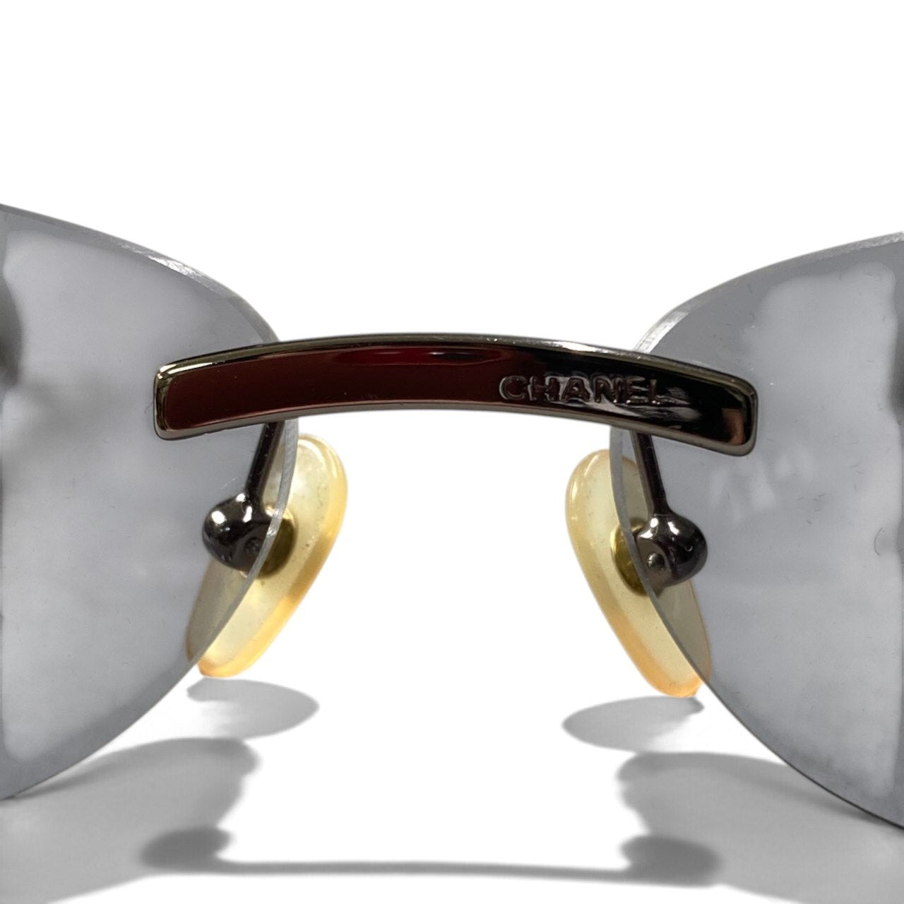 h20 CHANEL Rimless CC Logo Sunglasses 4037 168/87 59□15 125 Women'sta1