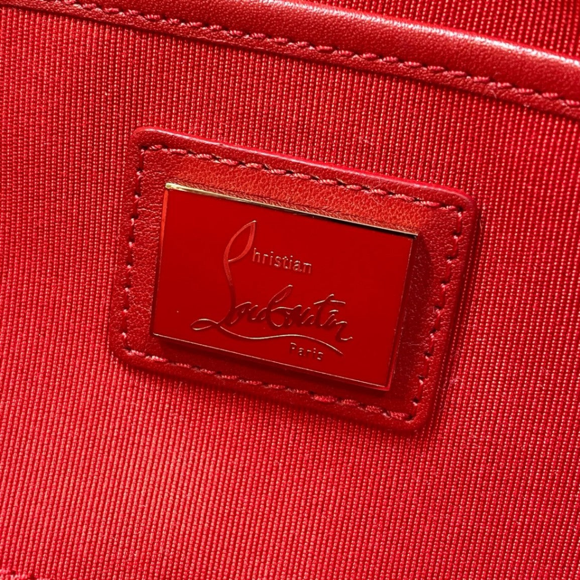 d9 Christian Louboutin クリスチャンルブタン カウヘアー ハラコ レオパード チェーンショルダーバッグ レディースta1