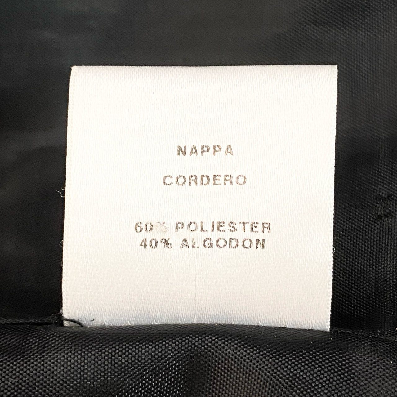 54b23 LOEWE ロエベ レザーテーラードジャケット レザージャケット アウター H1F7080EL 48サイズ ブラック ラムレザー 羊革 メンズo07t