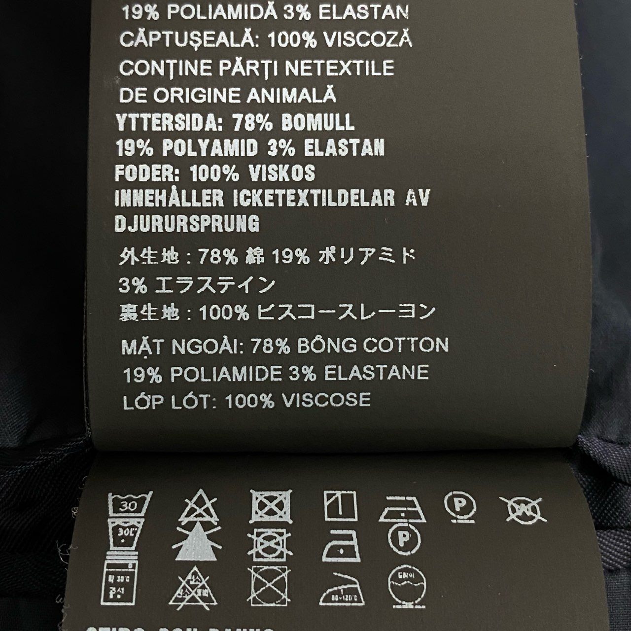 53a19 PRADA プラダ テーラードジャケット アンコンジャケット 伸縮ストレッチ メンズ 紳士服 SD119 S211 Z21 サイズ48 ネイビーo07t