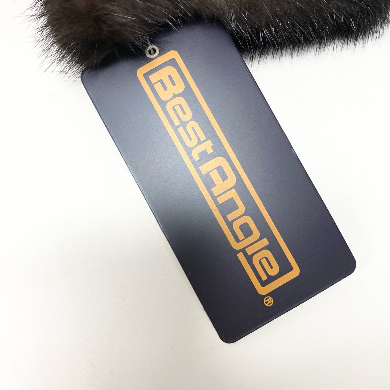 25c14 《タグ付》 Best Angle ダークミンク ファーコート サイズ9 ブラックブラウン 本毛皮 Dark Mink Fur Coatt18r