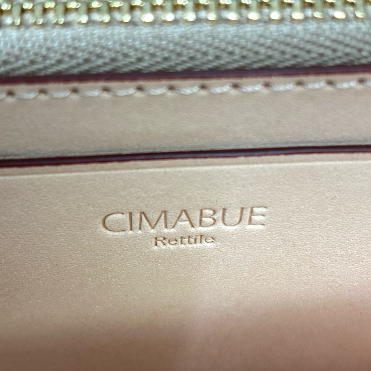 k18《新品同様》 CIMABUE チマブエ エイ革 スティングレイ 本革 長財布 ラウンドファスナー財布 グレー系 エイ革 メンズu02t