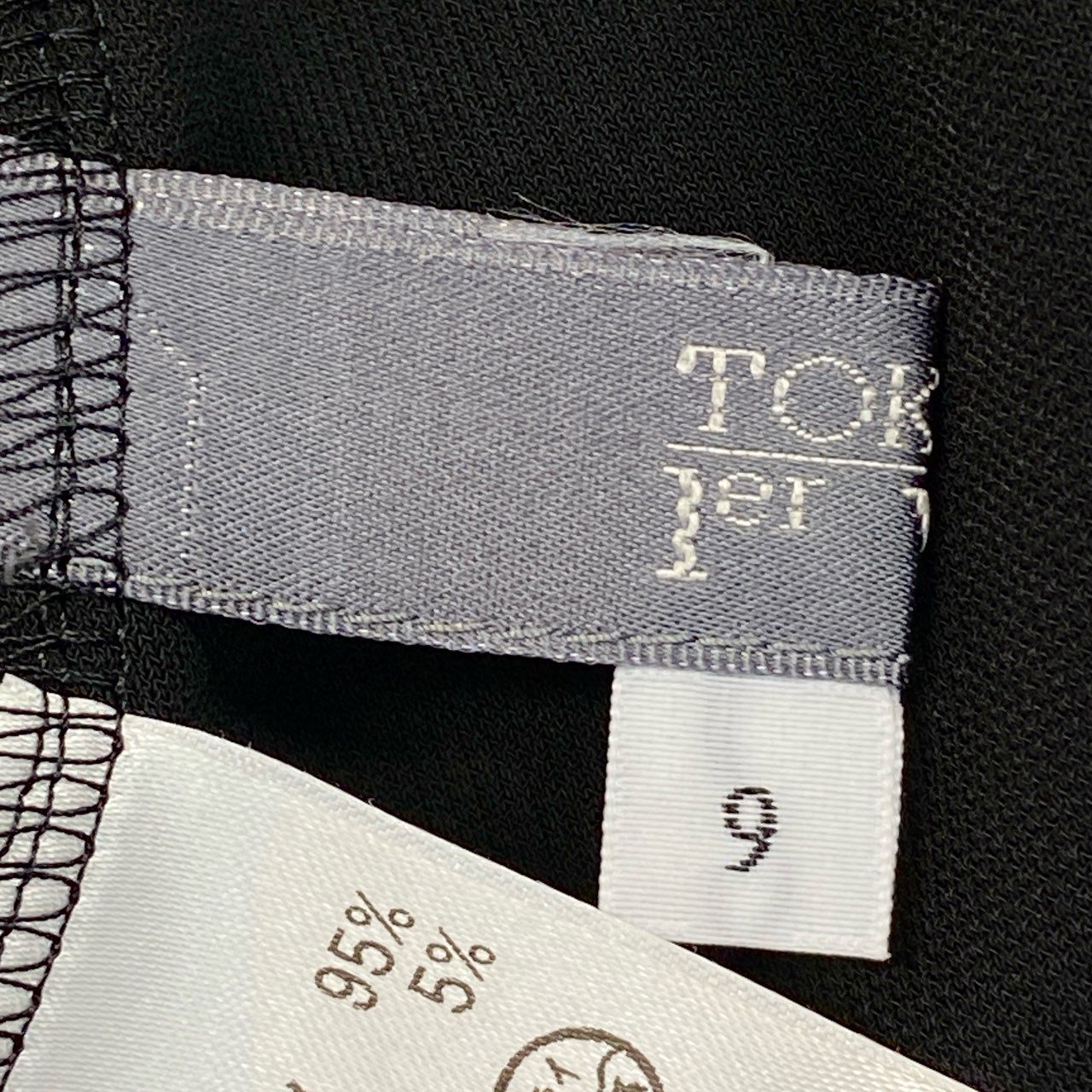 41k26 《美品》 TOKUKO 1er VOL トクコプルミエヴォル ノースリーブワンピース ロープ刺繍 スパンコール レース装飾 裾チュール レディース 女性用 9 ブラックu02t