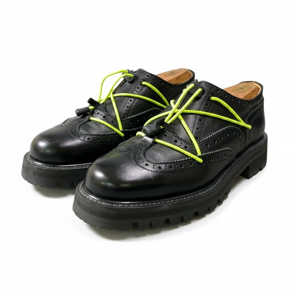 2g8 Hender Scheme エンダースキーマ code tip コードチップ ウィングチップシューズ ドレスシューズ ブラック レザー メンズ 男性用o07t