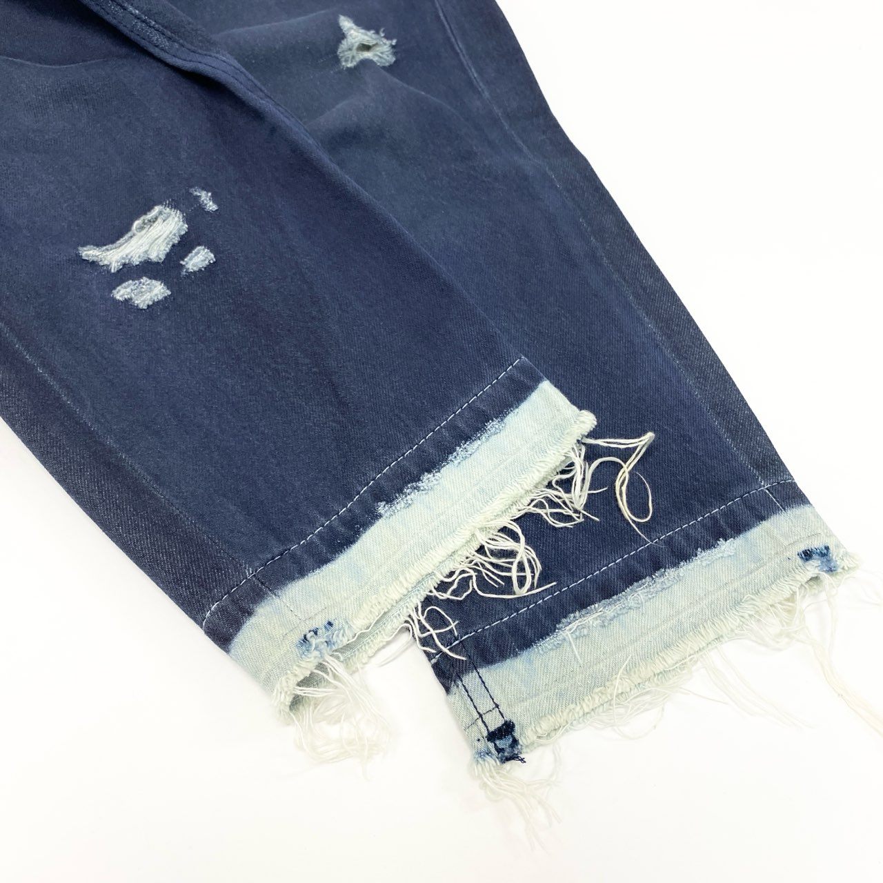 66k11 DOLCE&GABBANA ドルチェ＆ガッバーナ クラッシュ加工 グランジ デニムパンツ ジーンズ サイズ44 メンズk02i