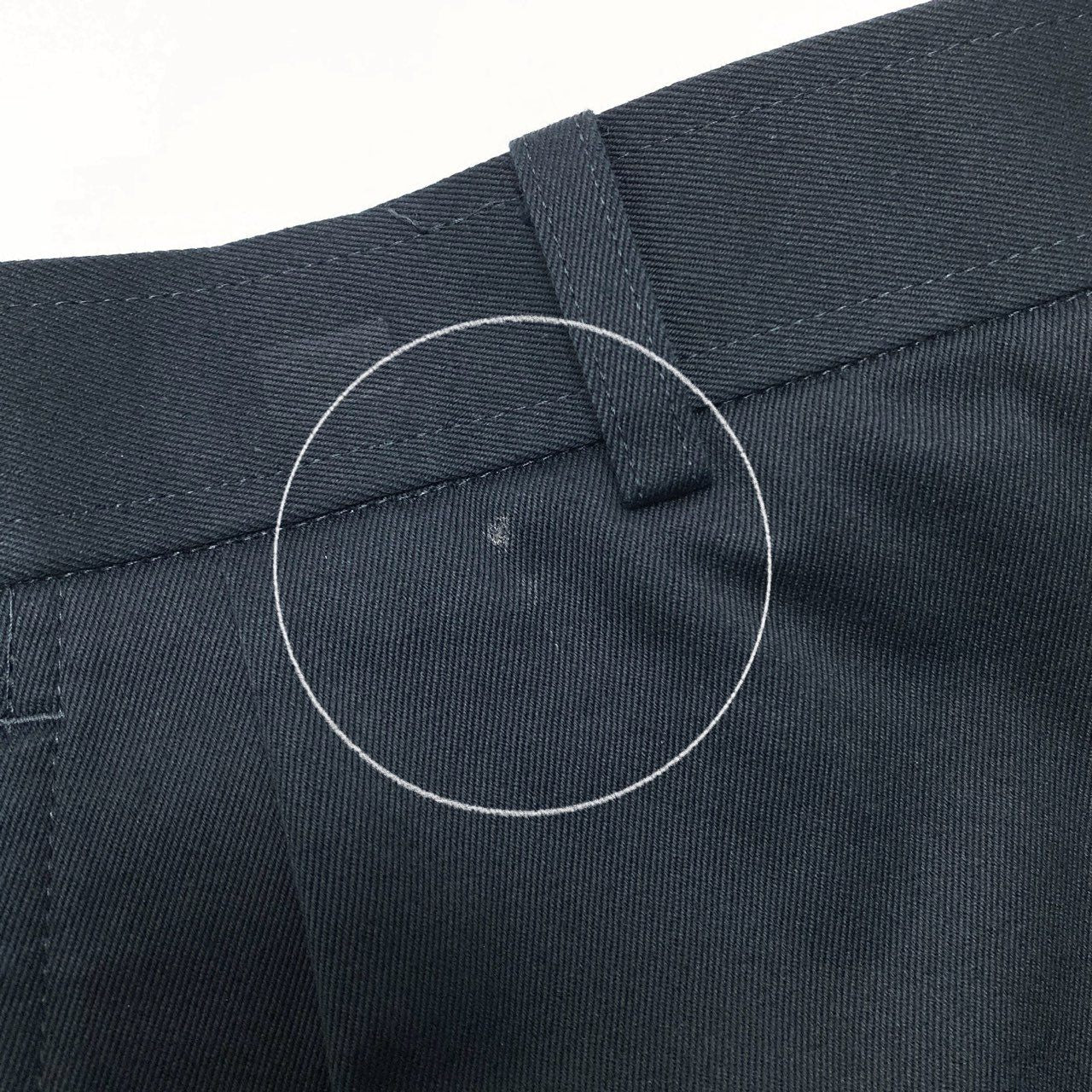 54b23 THOM BROWNE トムブラウン コットン ツイン 4BAR チノ トラウザー ネームタグ アップリケ MTU245A-03788415 2サイズ ネイビー コットン100％ メンズ 男性用u02t