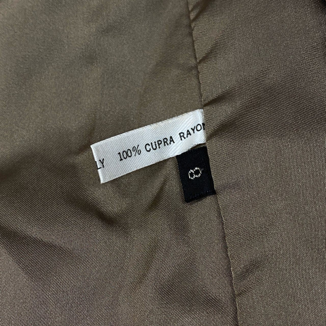 33l14 SAGA MINK サガミンク 銀サガ パステルミンク × フォックス ファーコート サイズ8号 茶系 最高級毛皮 FUR COAT ポケット有t18r