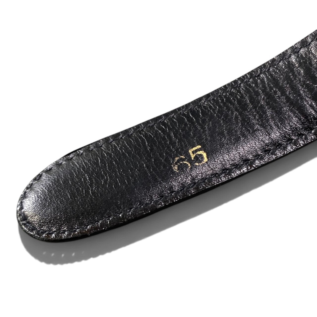 h20 SAINTLAURENT エディスリマン ウエスタンベルト イタリア製 ブラック レザー レディース 女性用k02i