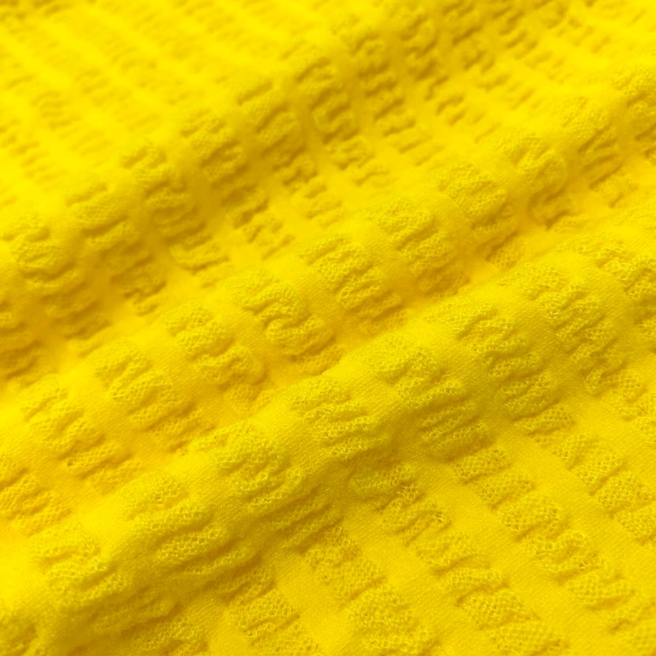 Af9 A-POC ABLE ISSEY MIYAKE エイポックエイブルイッセイミヤケ ストレッチ 半袖カットソー ショートスリーブ トップス 日本製 AP33JJ405 2 イエロー ウール ナイロン レディースo07t