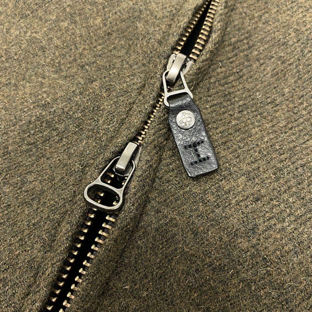 39l15【美品】 BROOKS BROTHERS ブルックスブラザーズ ハリントンジャケット ブルゾン ダブルジップ S ブラウン 画像参照 メンズ 男性用u02t