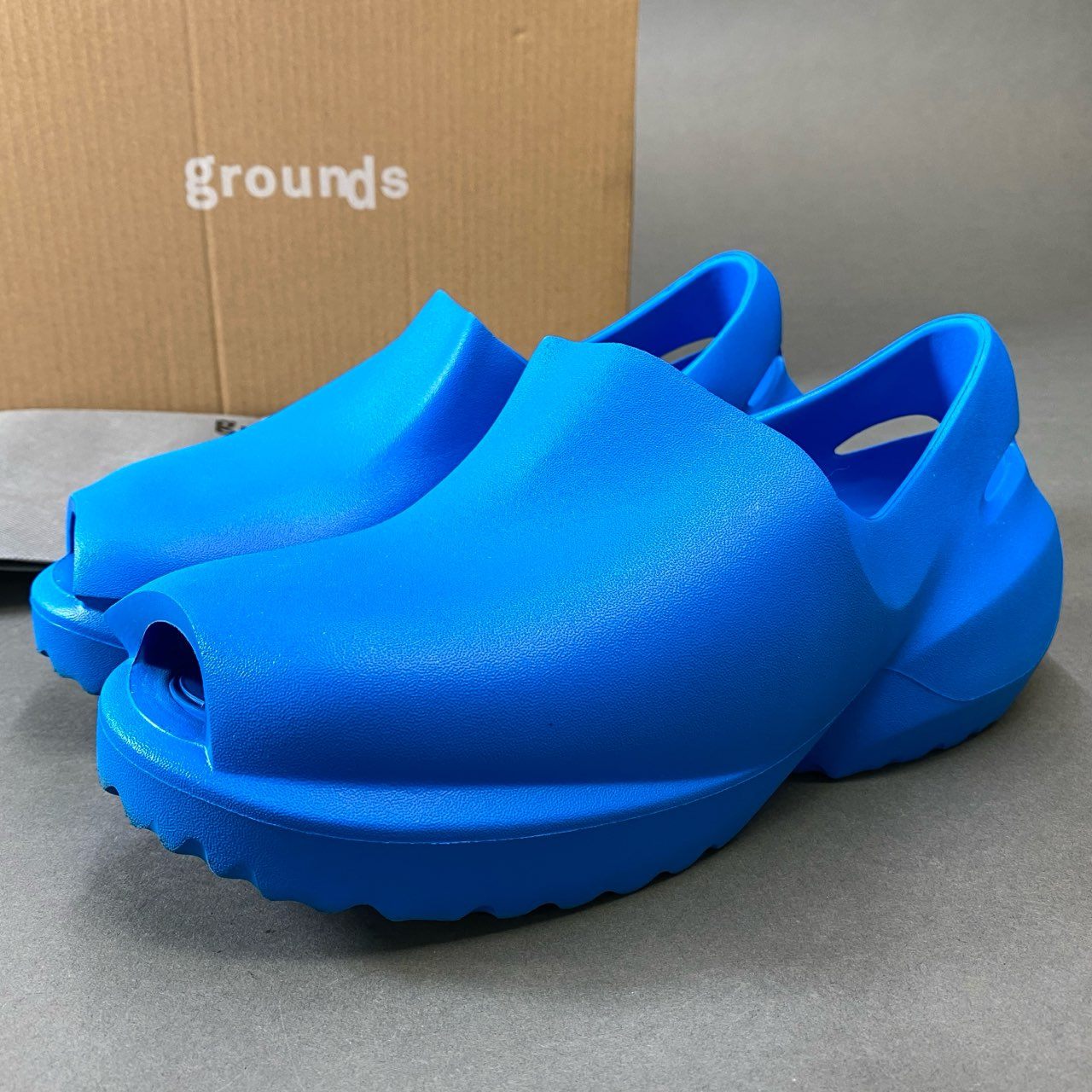 1g31 grounds グラウンズ CLAY クレイ ローカットスニーカー シューズ スリッポン サンダル 26-27cm ブルー メンズt18r