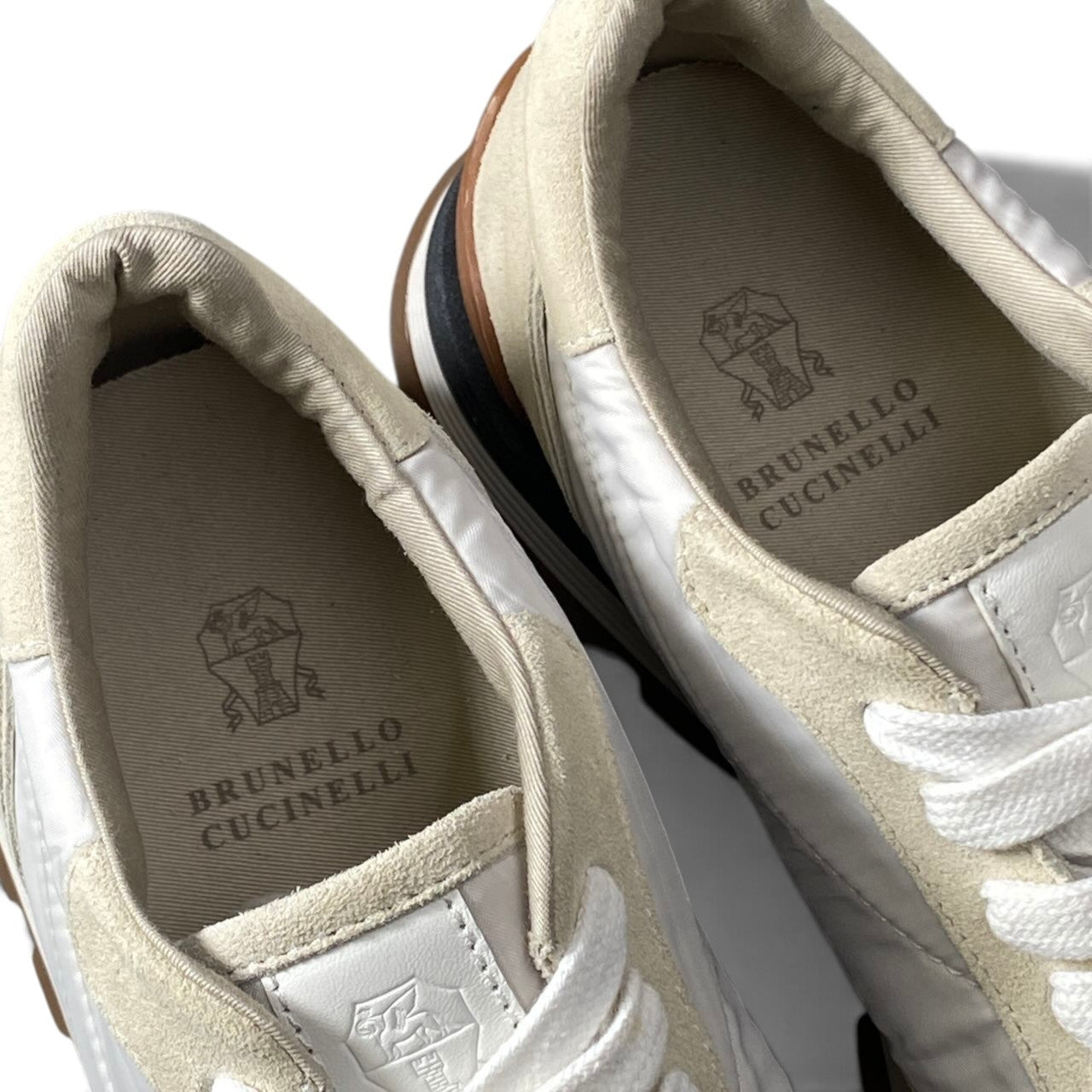 h12【新品保管品】BRUNELLO CUCINELLI ビーズデザイン スニーカー イタリア製 36サイズ レディース 女性用k02i