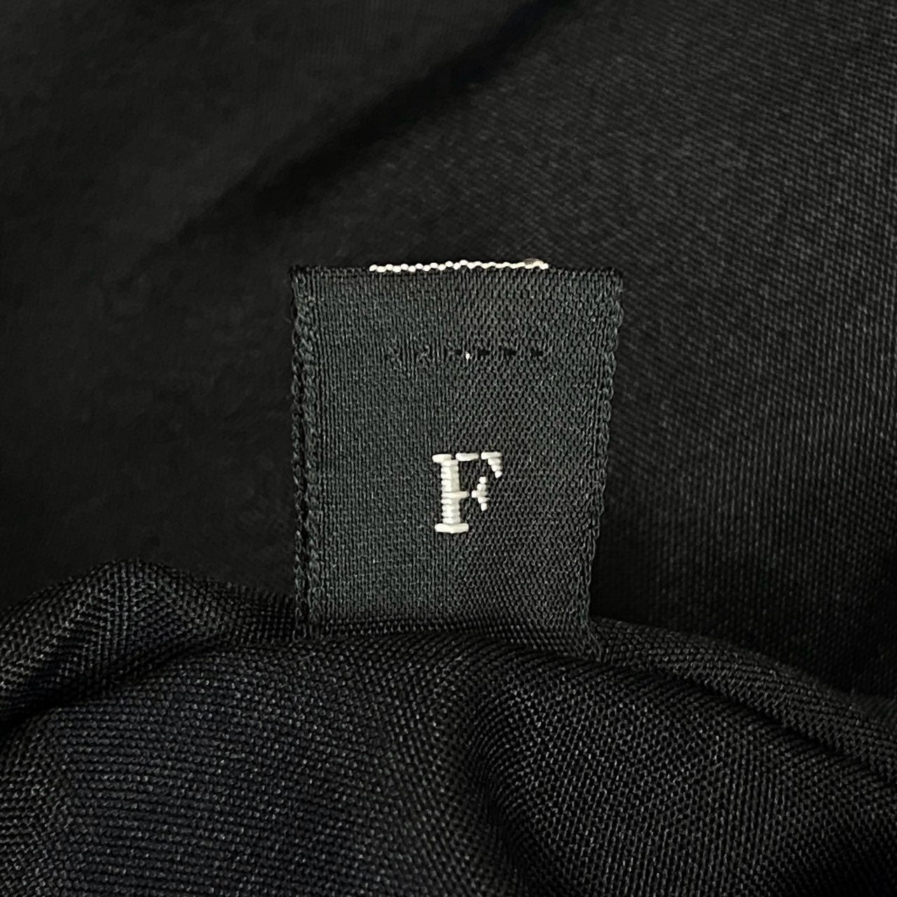 6L5 BALENCIAGA バレンシアガ シェアードミンク ロングコート サイズF ブラック 本毛皮 MINK FUR リアルファーt18r