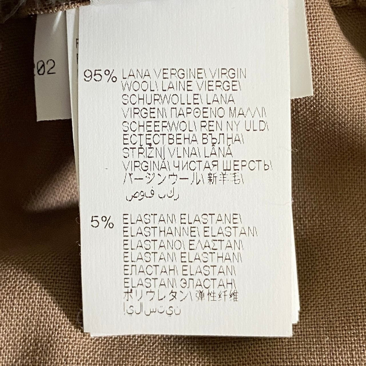 35j26 【未使用タグ付】 BRUNELLO CUCINELLI ブルネロクチネリ スラックスパンツ ウエストゴム ステッチデザイン サイズ42 ブラウン レディースu02t