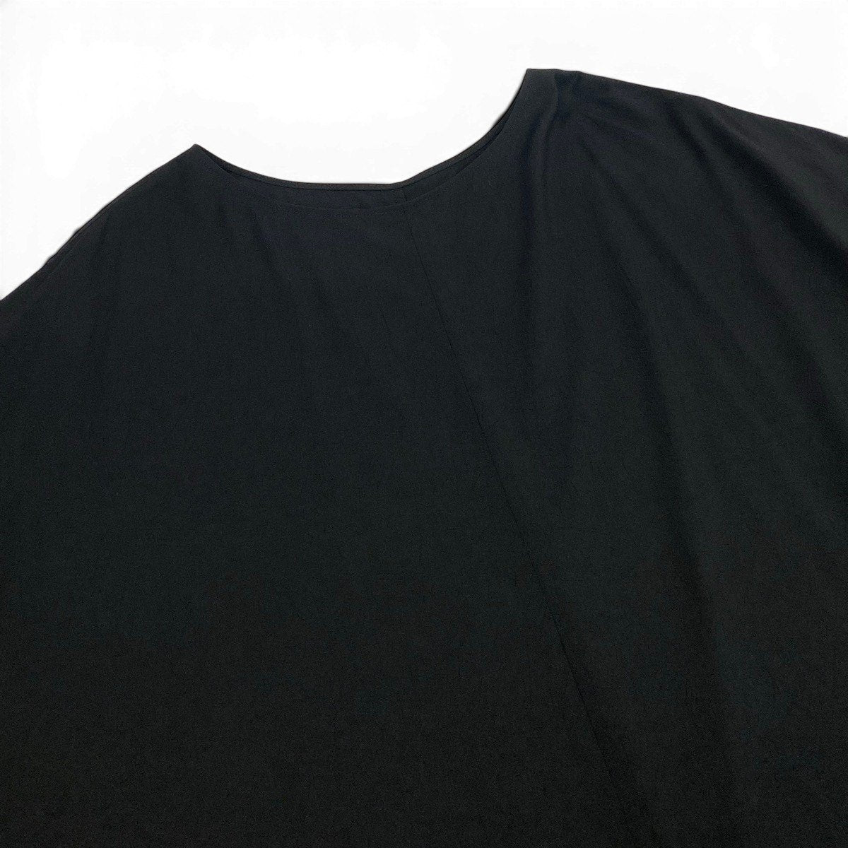 Af4 Yohji Yamamoto Collection ヨウジヤマモトコレクション ビッグシルエットドレス ワンピース Ry WRINKLED LAWN BIG SILHOUETTE DRESS FP-D63-201 サイズ1 ブラックt18rt18r