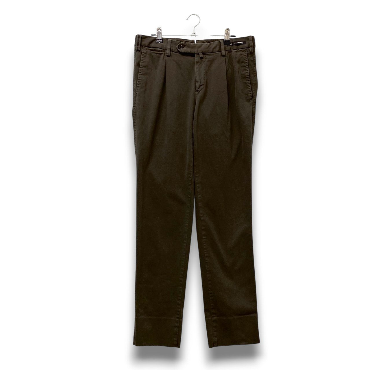 61c6 PT01 BEAMS F ピーティーゼロウーノ ビームスエフ チノパン スラックス ボトムパンツ COVA FIT C0DT0Z00CLA 48サイズ カーキ メンズ 男性用u02t
