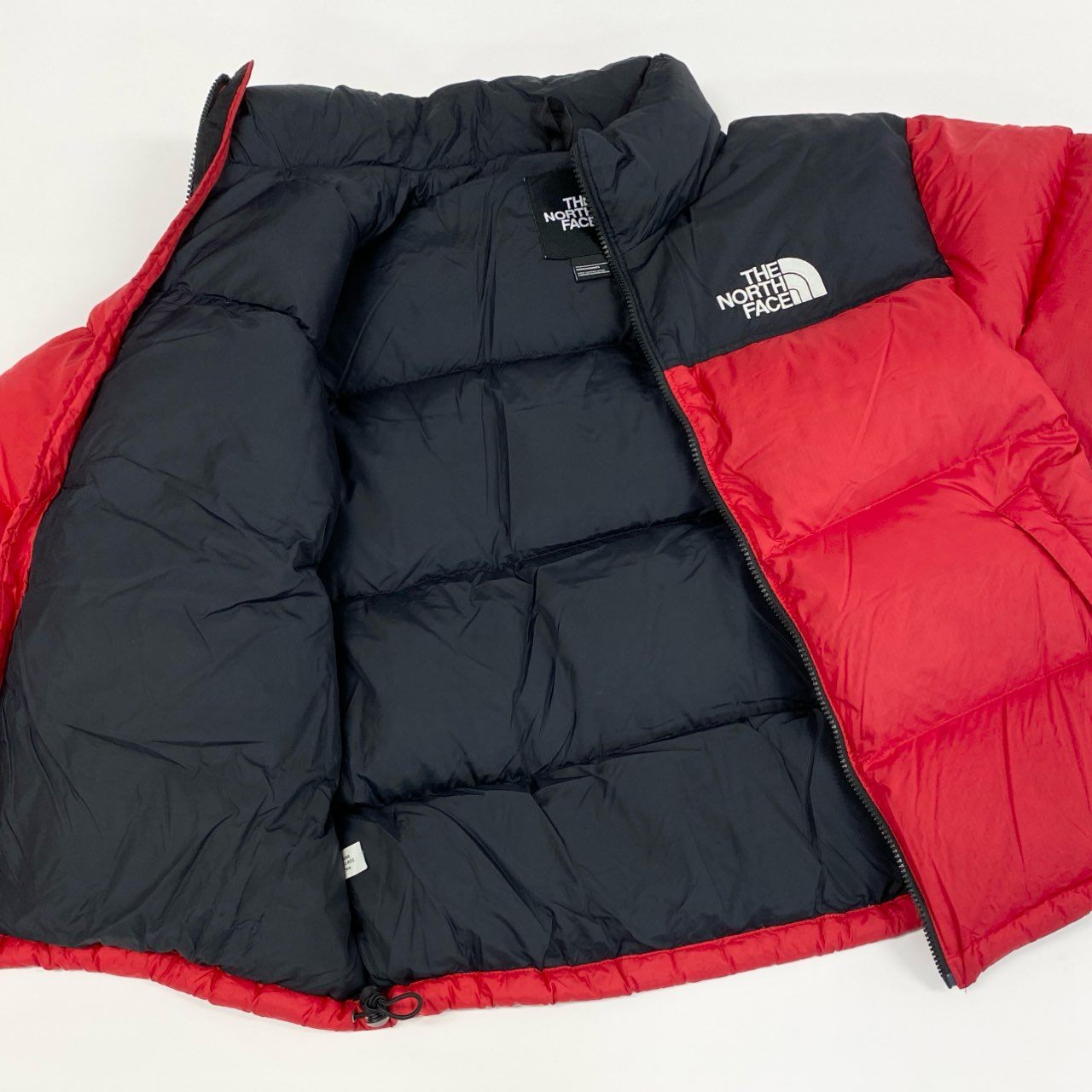 22j6 THE NORTH FACE ザ ノースフェイス 1996 RETRO NUPTSE DOWN JKT レトロ ヌプシ ダウンジャケット NF0A3C8D Mサイズ レッド ナイロン メンズo07t