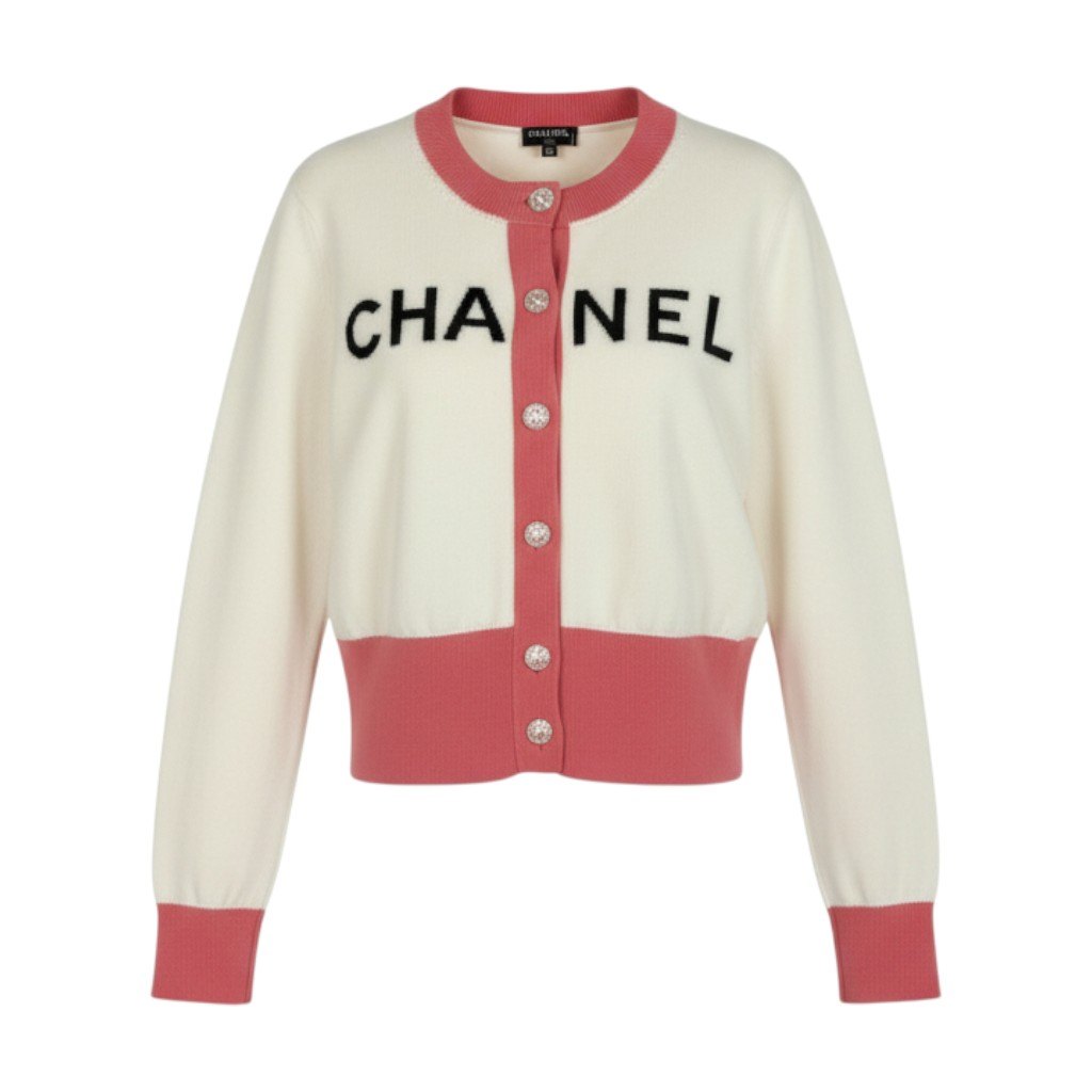 b23 CHANEL シャネル P61427 2019年 カシミヤ100％ カーディガン ニット サイズ40 レディースta1