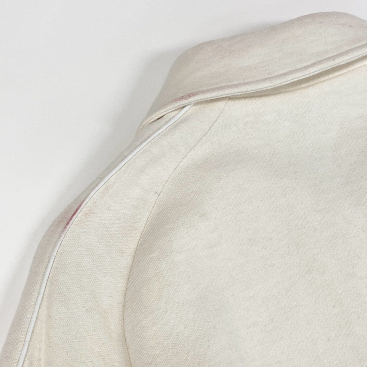 20a14 【タグ付】 Dior ディオール ダブルジップ コットンジャケット ブルゾン 胸元刺繍  メンズ 紳士服 243J432A0802 M オフホワイト系o07t