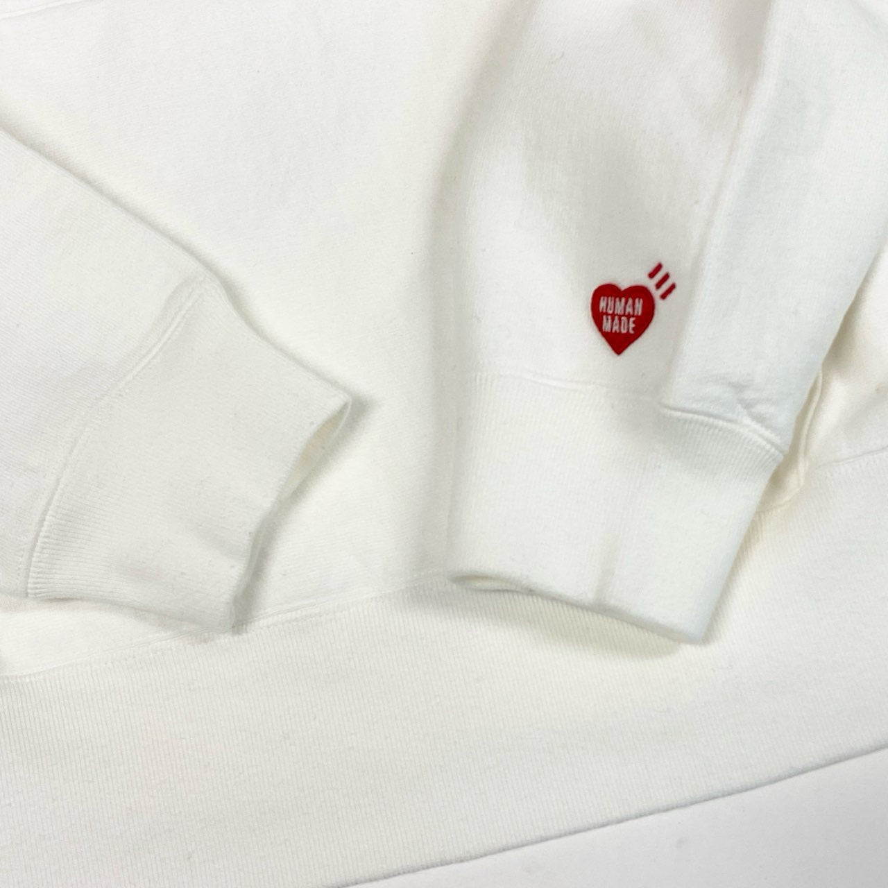@82c27M　HUMAN MADE ヒューマンメイド I KNOW NIGO TOO パーカー スウェットフーディー サイズXL ホワイト メンズ 男性用k02i