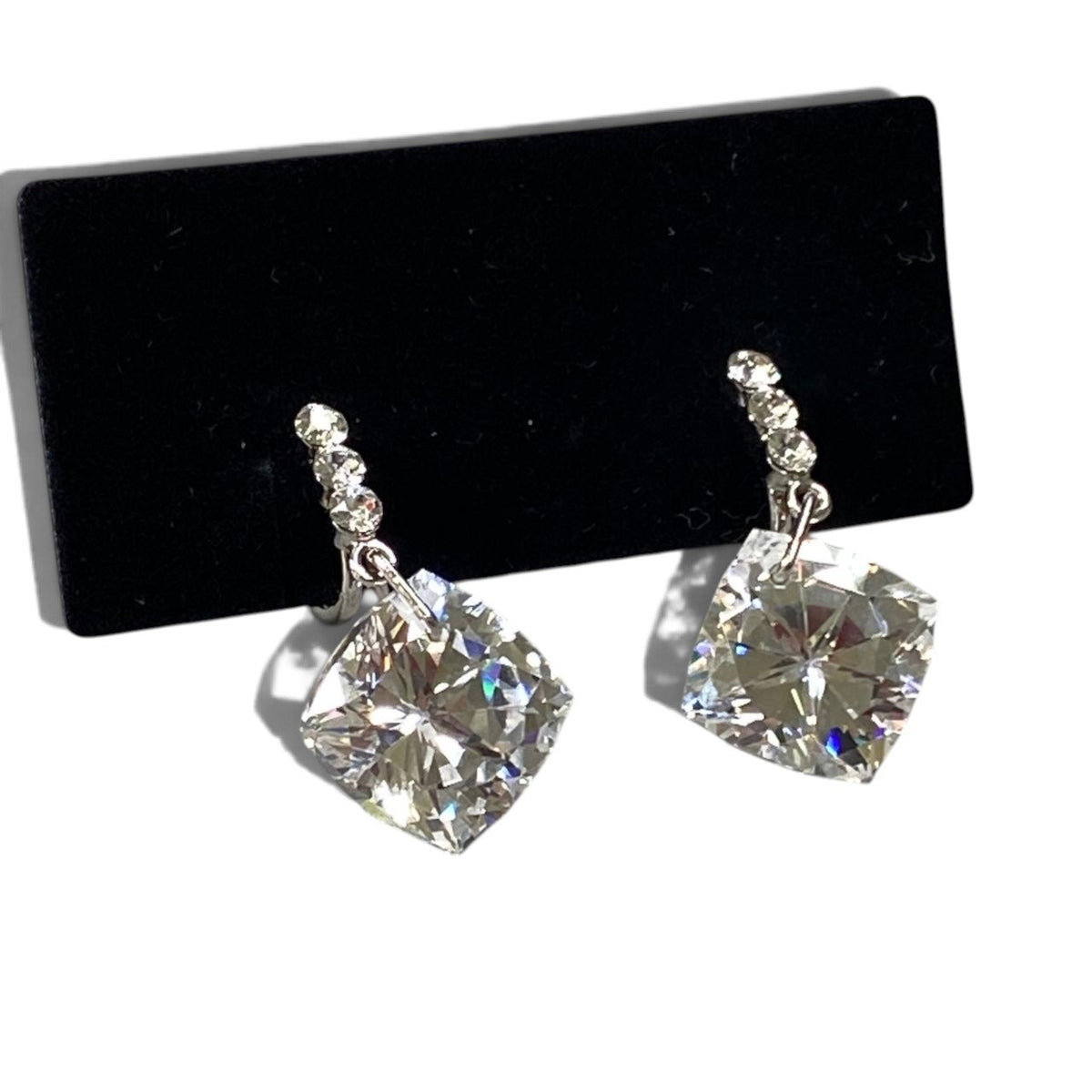 i7 《美品》 FOXEY フォクシー Earrings Lustre クリップイヤリング アクセサリー シルバー レディースu02t