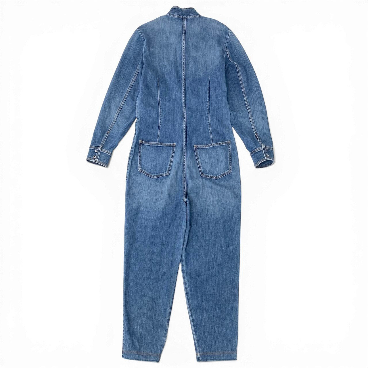76c26 《美品》 STELLA McCARTNEY ステラマッカートニー デニムジャンプスーツ Denim Jumpsuit サイズ38 インディゴブルー オールインワンt18r