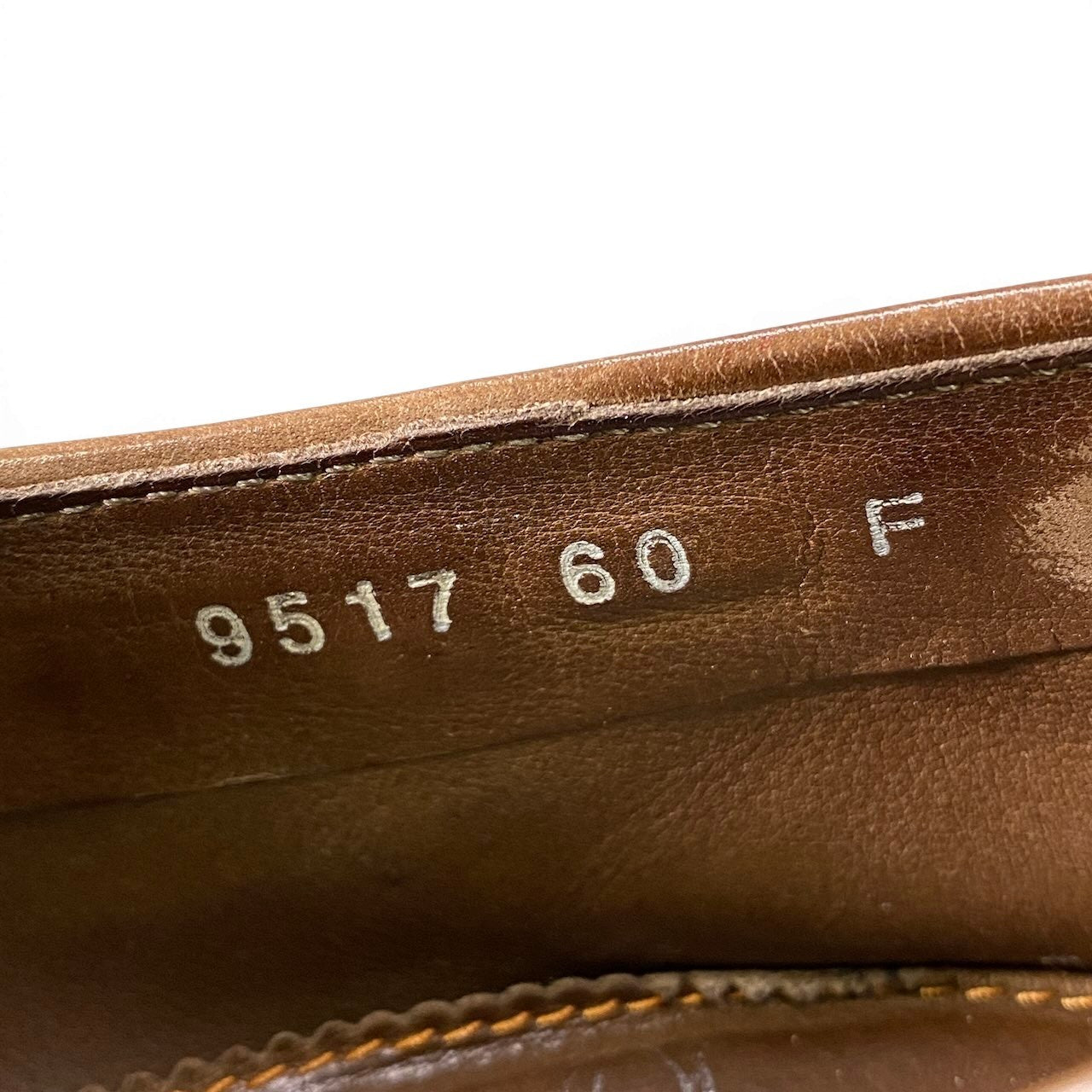 1f10 Santoni サントーニ リボンローファー スウェードレザーシューズ サイズ8 ブラウン メンズ 紳士靴u02t