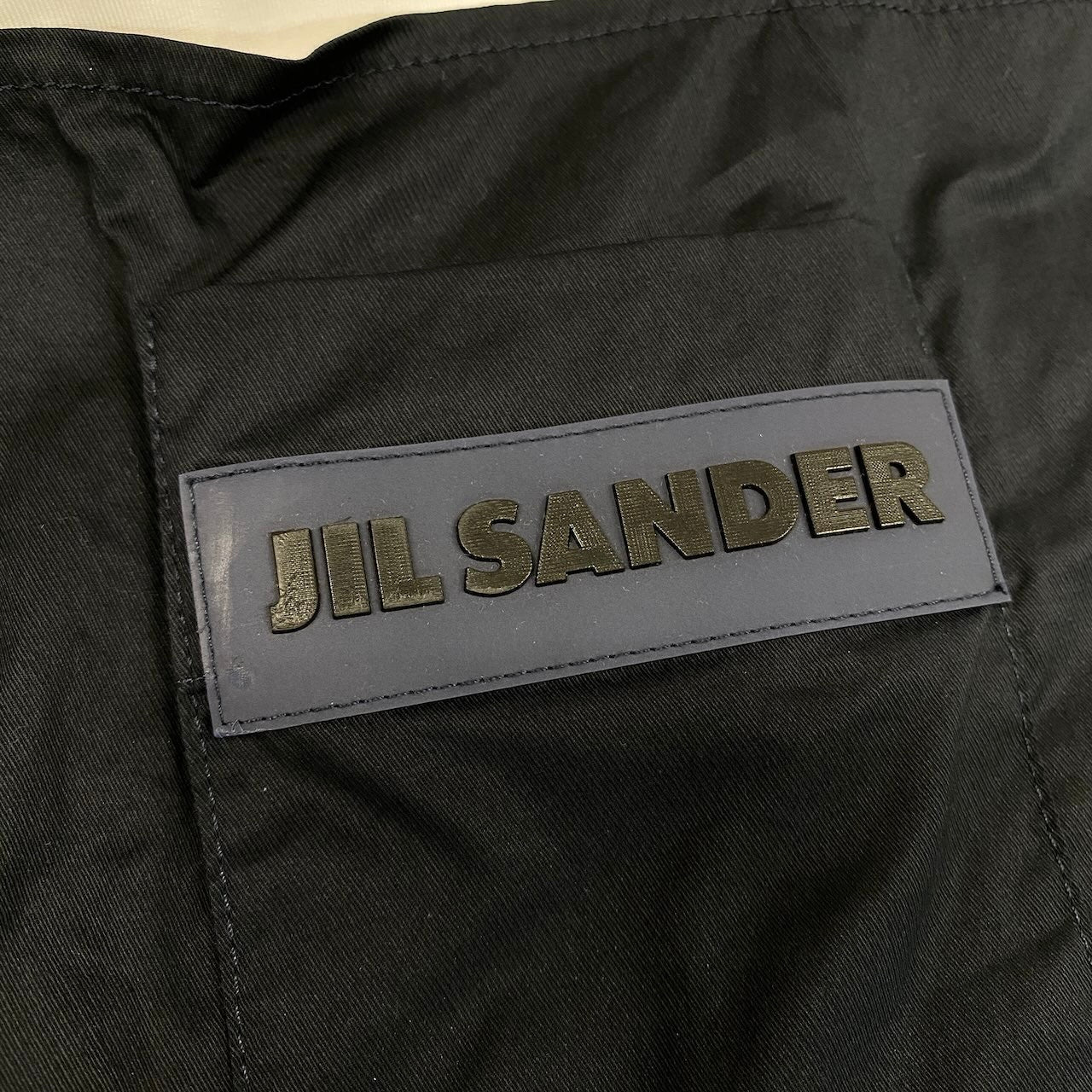 23e14 JIL SANDER ジルサンダー ジップアップ フーディ ベスト ジャケット イタリア製 34 ホワイト コットン レディースo07t
