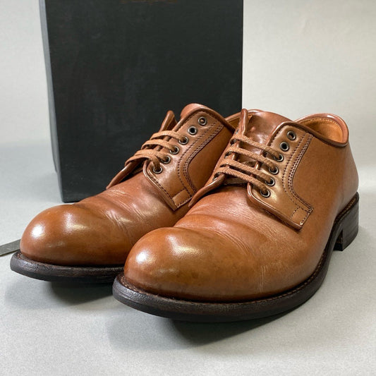 6j17 Rolling dub trio ローリングダブトリオ MARCY マーシー レザードレスシューズ 26cm ブラウン Leather 革靴 ビジネス 紳士靴 箱有t18r