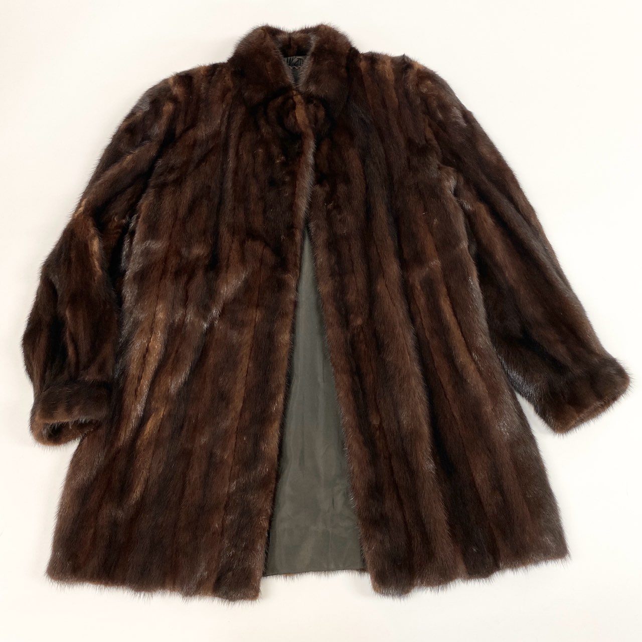 デミバフミンク　パステル　毛皮 コート　毛並み良好　13　大きいサイズ　高級 デミバフミンク パステル 毛皮 コート 毛並み良好 13 大きい