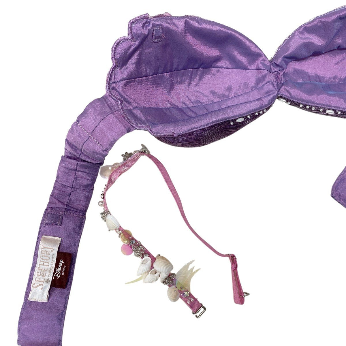 77h12 Secret HONEY シークレットハニー ディズニー アリエル コスプレ 大人 Disney サイズ１ グリーン パープル ポリエステル100％ レディースu02t