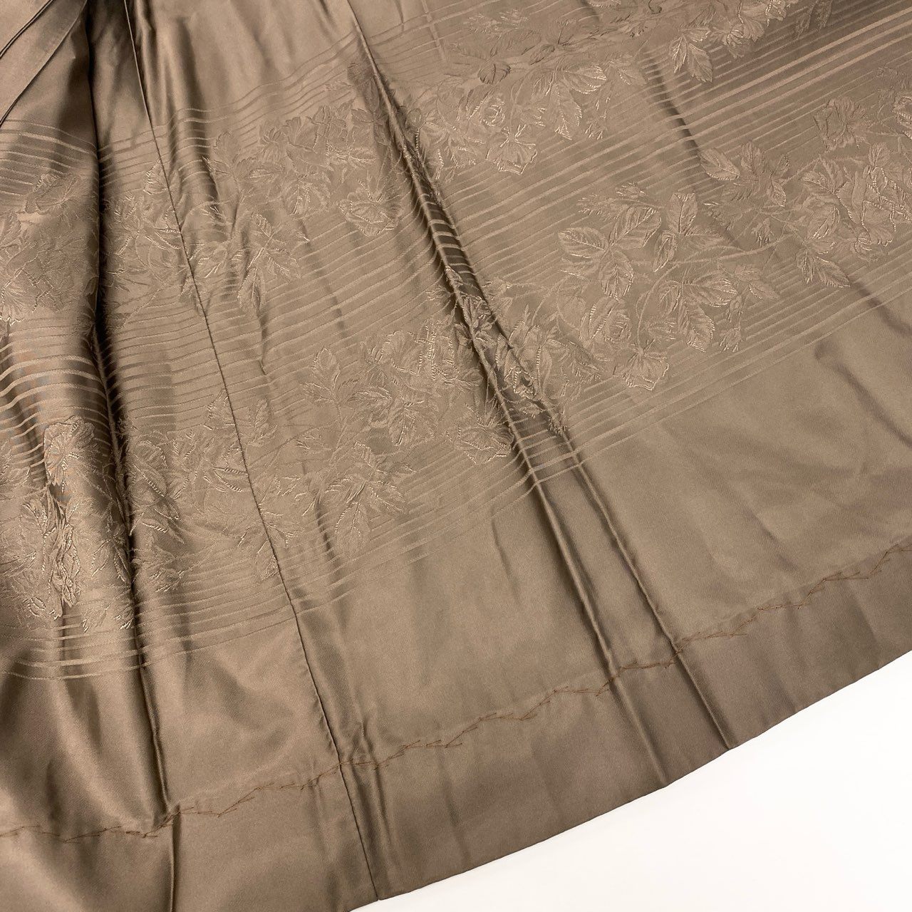 32k28 GRACE グレース デミバフミンク 着丈110cm 超ロングコート 11 ブラウン 本毛皮 MINK FUR リアルファーt18r