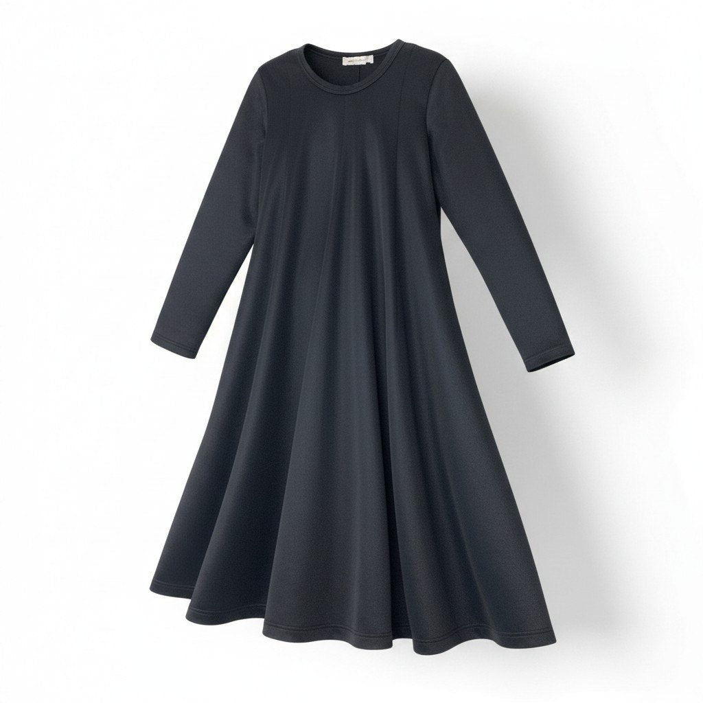 Ag9 【美品】COMME des GARCONS AD2020 ワイドバルーン ワンピース 日本製 Mサイズ ブラック ポリエステル100％ レディース 女性用ta1ta1