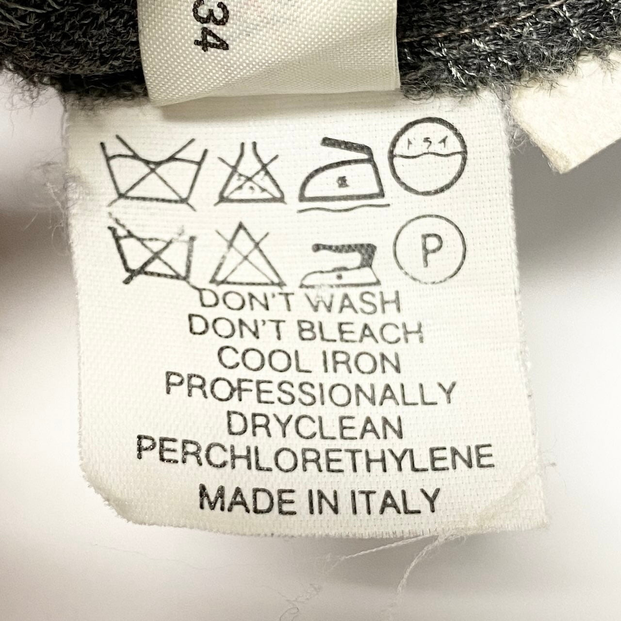 84c19 FENDI フェンディ 長袖ワンピース ウールワンピース 膝丈ワンピース イタリア製 レディース 女性用 グレーu02t