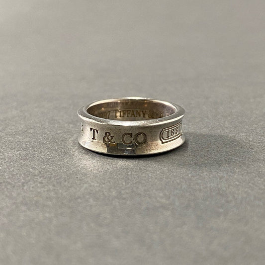 8d12 TIFFANY&Co. ティファニー 1837 MEDIUM RING リング 指輪 14号 シルバー 925 アクセサリー ジュエリー SILVER