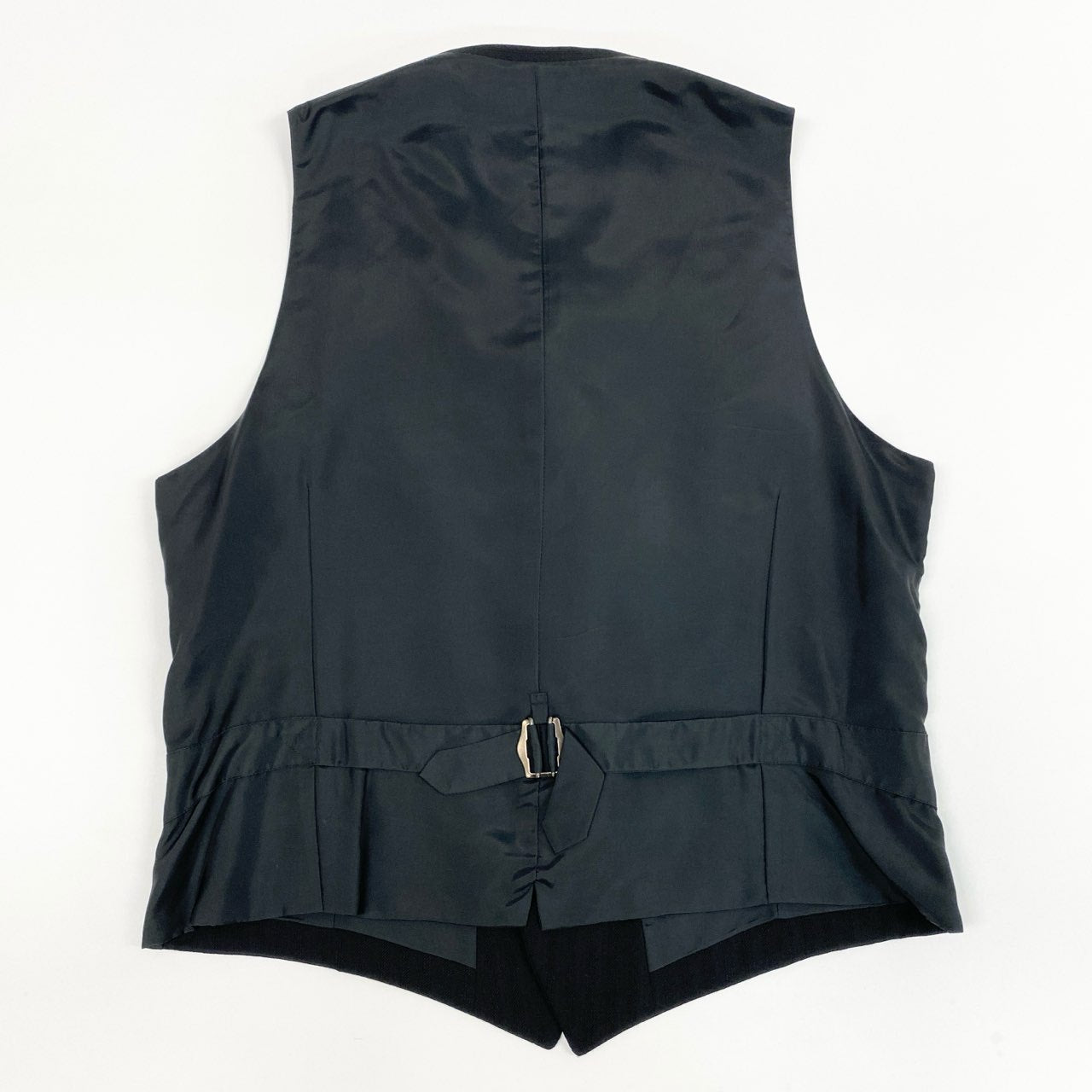 56k27 MEN`S TENORAS メンズティノラス CALZTURE UOMO セットアップスーツ 3ピース スリーピース ダブルブレスト ストライプ柄 メンズ 紳士服 大きいサイズ XL ブラック ウール100％o07t