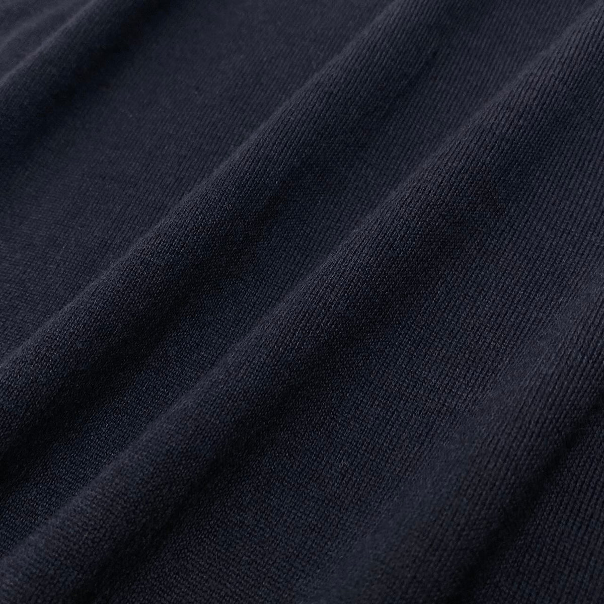 47j16 【未使用】 DIOR HOMME ディオール オム Bee刺繍 ロングスリーブ ニットポロシャツ 013M600AT069 サイズM ブラック ウール100％ メンズu02t