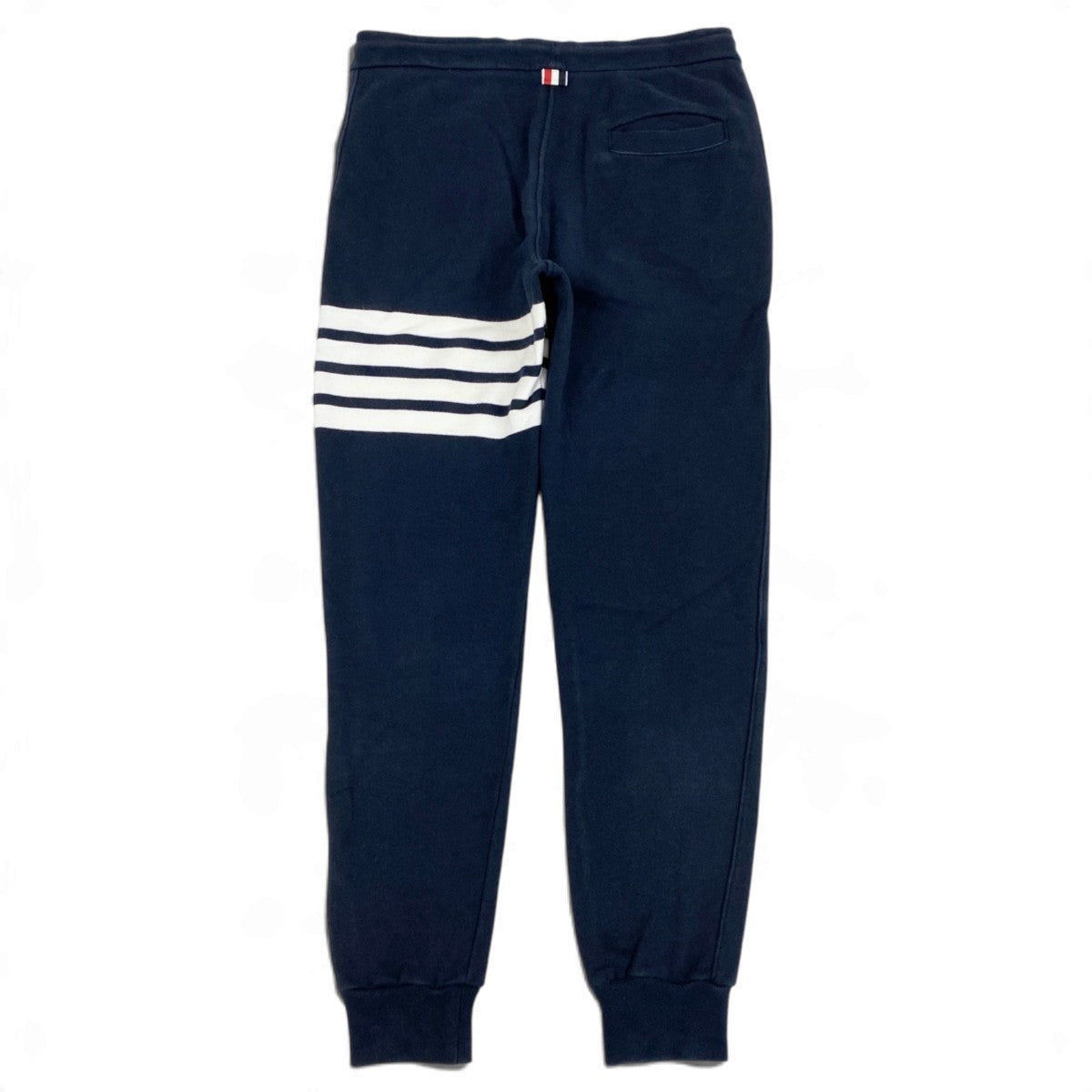 Mj13 THOM BROWNE トムブラウン クラシックループバック 4バー スウェットパンツ ボトムス 日本製 MJQ008H-00535461 0 ネイビー コットン メンズo07t